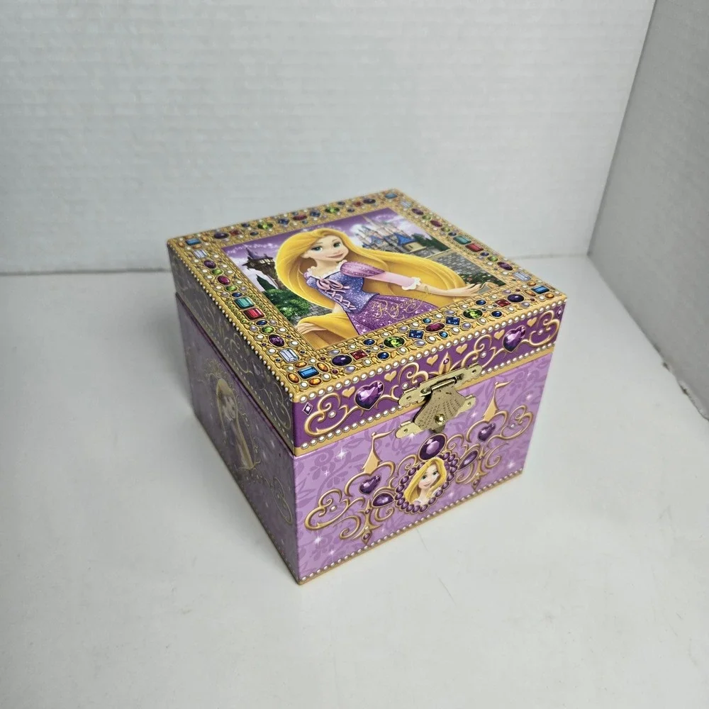 Disney Princess Parks Tangled Rapunzel Music Box I See The Light 2010 WORKING
